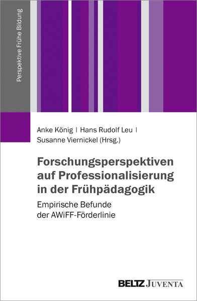 Produktbild: Forschungsperspektiven auf Professionalisierung in der Fr&uuml;hp&auml;dagogik