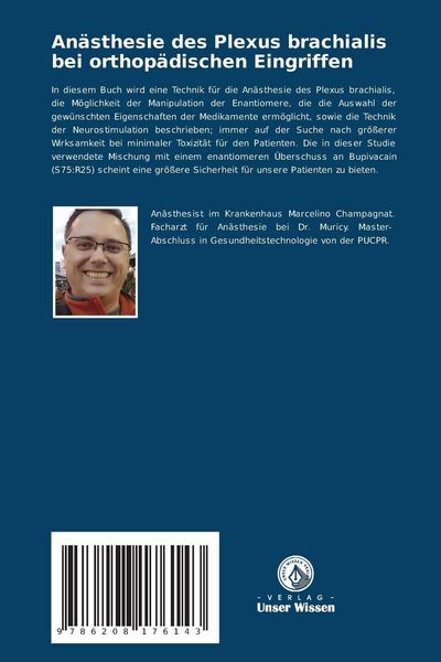 Produktbild: An&auml;sthesie des Plexus brachialis bei orthop&auml;dischen Eingriffen