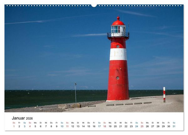 Produktbild: Seeland - Impressionen aus dem S&uuml;dwesten der Niederlande (hochwertiger Premium Wandkalender 2026 DIN A2 quer), Kunstdruck in Hochglanz