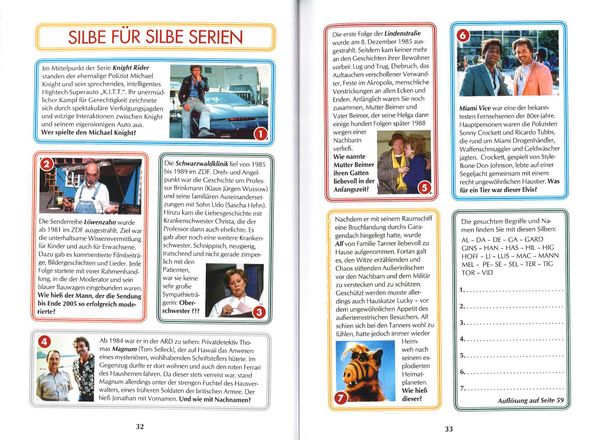 Produktbild: Unsere 80er Jahre - Das R&auml;tselbuch