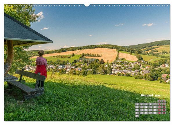 Produktbild: Markneukirchen - Musik & Landschaft einer Region (Wandkalender 2026 DIN A2 quer), CALVENDO Monatskalender