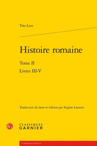 Produktbild: Histoire Romaine Tome 2 : Livres Iii-V