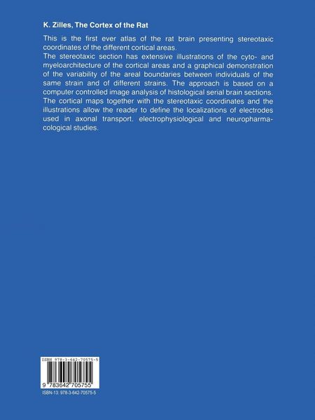 Produktbild: The Cortex of the Rat