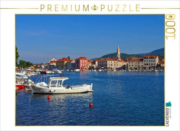 Produktbild: CALVENDO Puzzle Hafen in Stari Grad | 1000 Teile Lege-Gr&ouml;&szlig;e 64x48cm Foto-Puzzle f&uuml;r gl&uuml;ckliche Stunden