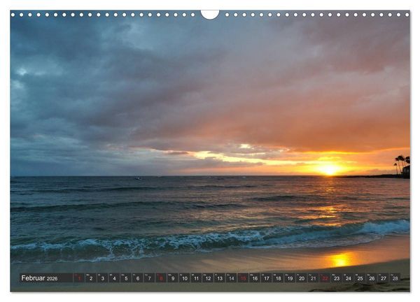 Produktbild: Sonne, Meer und Wolken (Wandkalender 2026 DIN A3 quer), CALVENDO Monatskalender