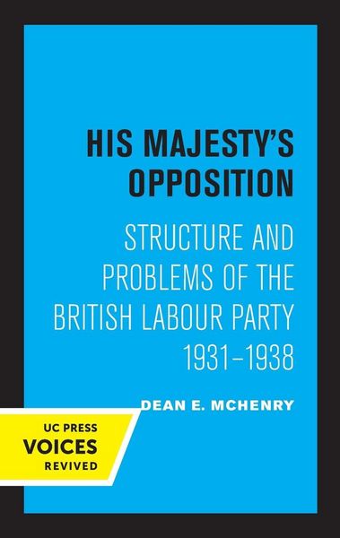 Produktbild: His Majesty's Opposition