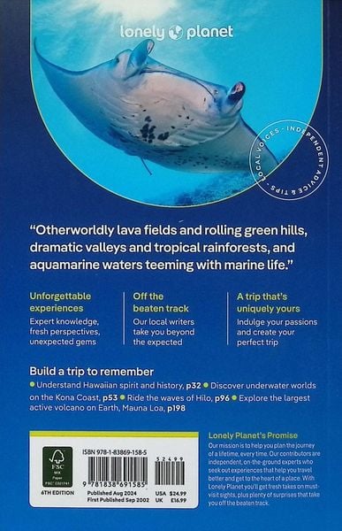 Produktbild: Lonely Planet Hawaii the Big Island