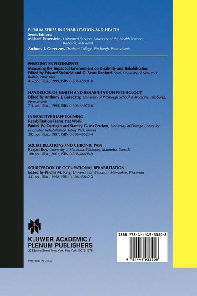 Produktbild: Social Relations and Chronic Pain