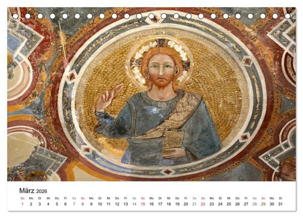 Produktbild: Gubbio - die mittelalterliche Stadt in Umbrien (Tischkalender 2026 DIN A5 quer), CALVENDO Monatskalender