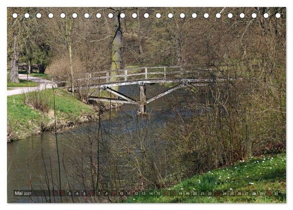 Produktbild: Kleine Perle Weimar-Tiefurt (Tischkalender 2027 DIN A5 quer), CALVENDO Monatskalender