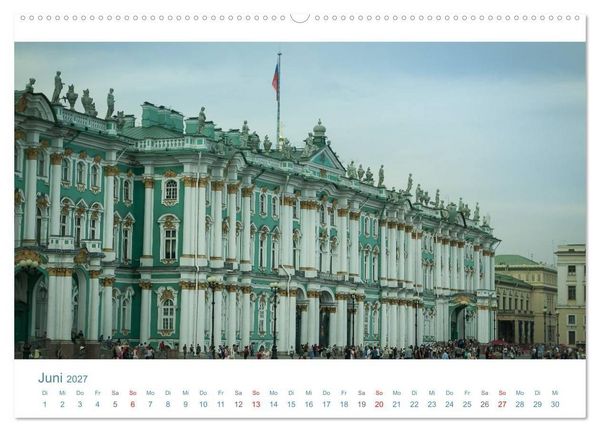 Produktbild: Sankt Petersburg - "Venedig des Nordens" (hochwertiger Premium Wandkalender 2027 DIN A2 quer), Kunstdruck in Hochglanz