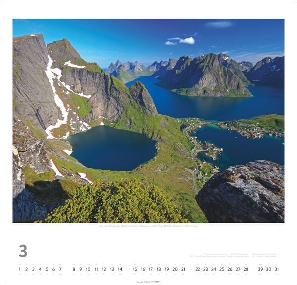 Produktbild: Norwegen Kalender 2027 - Im Land der Mitternachtssonne
