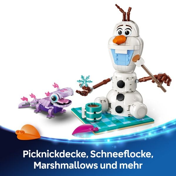 Produktbild: LEGO ǀ Disney Frozen 43287 Picknickspa&szlig; mit Olaf und Bruni, Spielzeug