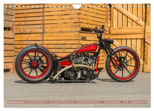 Produktbild: Edel-Bikes 2026 (Wandkalender 2026 DIN A4 quer), CALVENDO Monatskalender