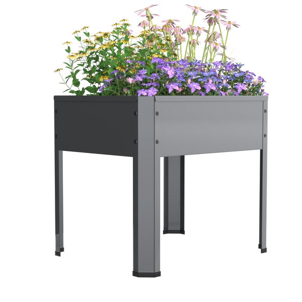 Produktbild: Metall Beet Pflanzkasten Hochbeet 50x40 Balora M