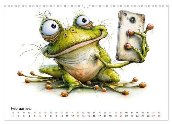 Produktbild: Tieralarm - Fell, Fun & Firlefanz (Wandkalender 2027 DIN A3 quer), CALVENDO Monatskalender