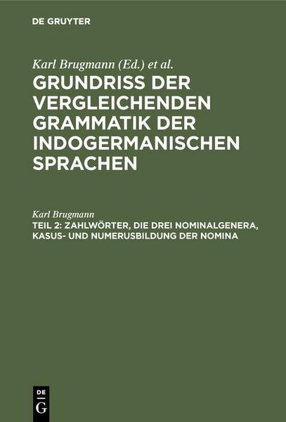 Produktbild: Zahlw&ouml;rter, die drei Nominalgenera, Kasus- und Numerusbildung der Nomina