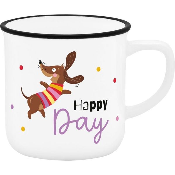 Produktbild: Espressotasse Dackel "Happy Day