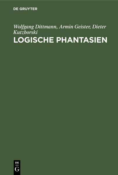 Produktbild: Logische Phantasien