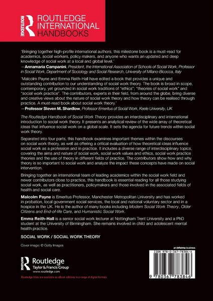 Produktbild: The Routledge Handbook of Social Work Theory
