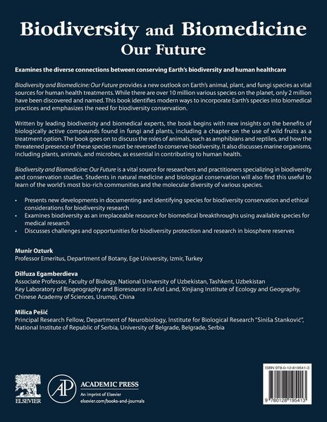 Produktbild: Biodiversity and Biomedicine