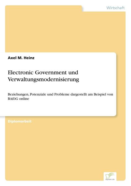 Produktbild: Electronic Government und Verwaltungsmodernisierung
