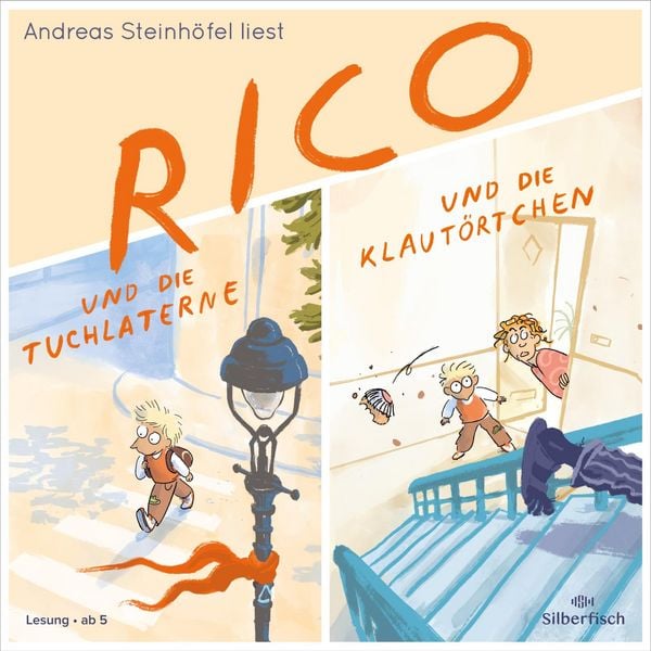 Rico und die Tuchlaterne und Rico und die Klautörtchen - Andreas Steinhöfel, CD, 9783745604979