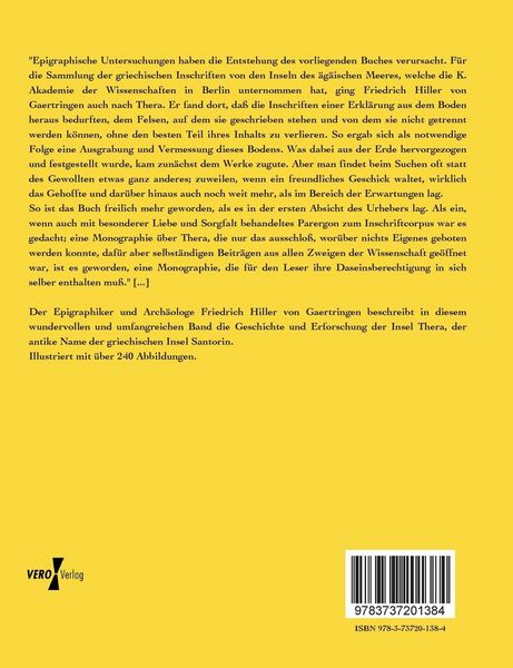 Produktbild: Die Insel Thera