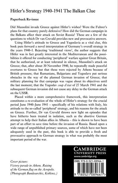 Produktbild: Hitler's Strategy 1940 1941