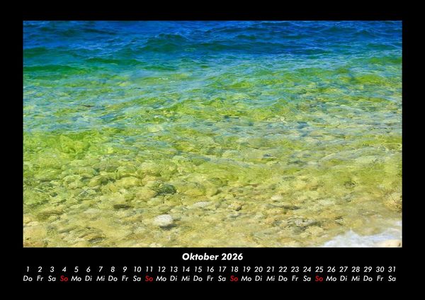 Produktbild: Sehnsucht nach Meer 2026 Fotokalender DIN A3