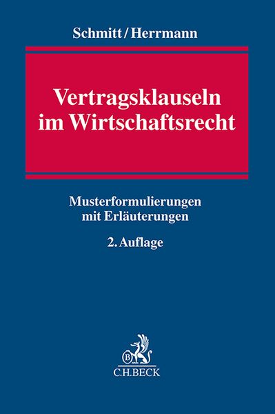Produktbild: Vertragsklauseln im Wirtschaftsrecht