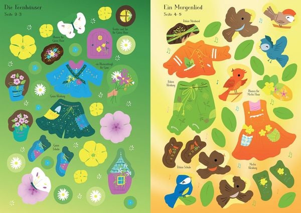 Produktbild: Mein erstes Anziehpuppen-Stickerbuch: Gaia, die kleine Gartenfee