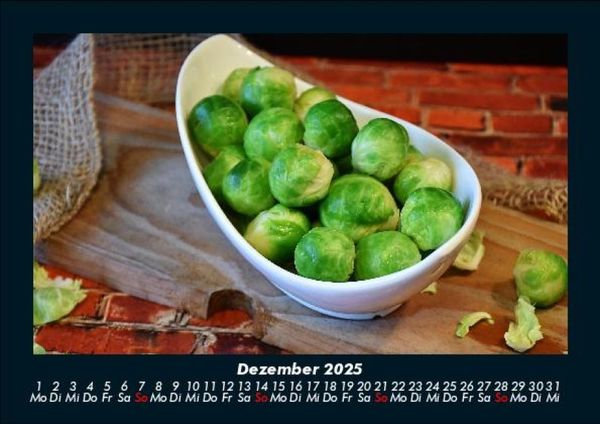 Produktbild: Gem&uuml;sekalender 2025 Fotokalender DIN A5