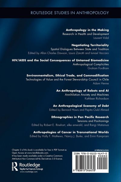 Produktbild: Anthropologies of Cancer in Transnational Worlds