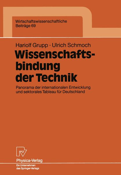 Produktbild: Wissenschaftsbindung der Technik