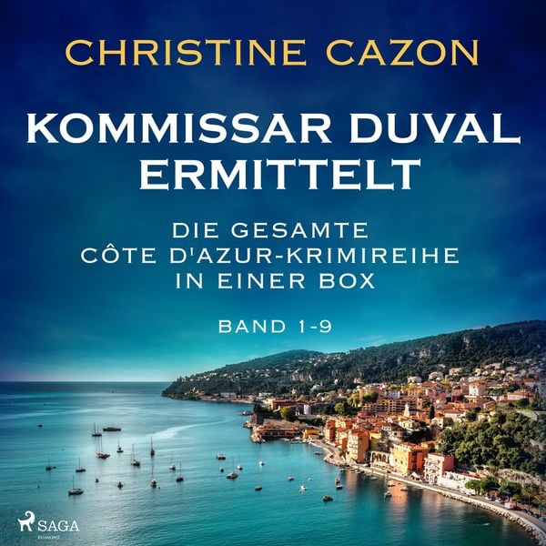 Kommissar Duval ermittelt: Die gesamte Côte d'Azur-Krimireihe in einer Box (Band 1-9) 