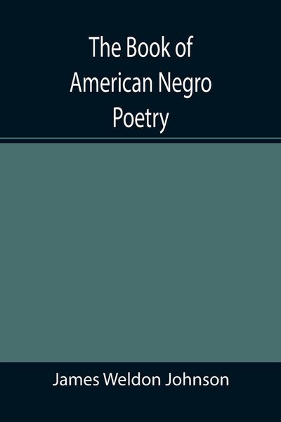 Produktbild: The Book of American Negro Poetry