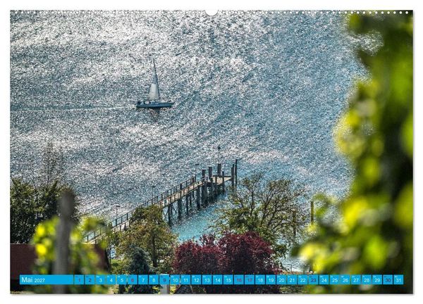 Produktbild: Meersburg - pittoreske Kleinstadt am Bodensee (hochwertiger Premium Wandkalender 2027 DIN A2 quer), Kunstdruck in Hochglanz
