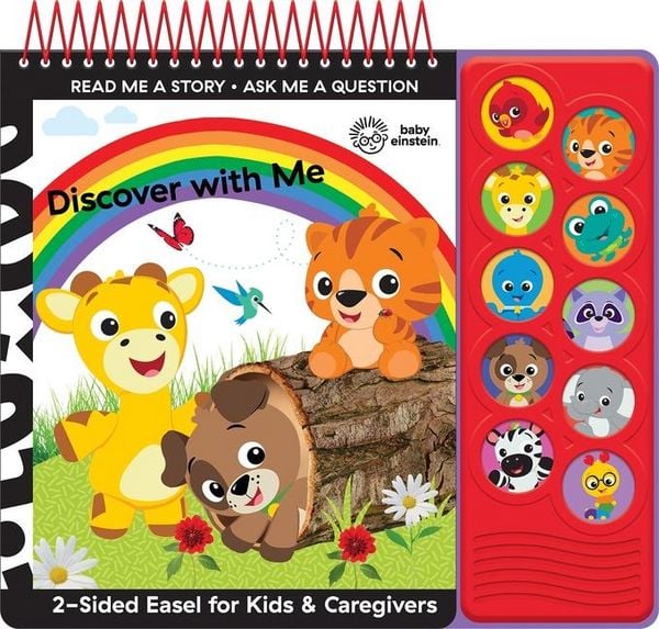 Produktbild: Baby Einstein: Discover with Me 2-Sided Easel for Kids & Caregivers Sound Book