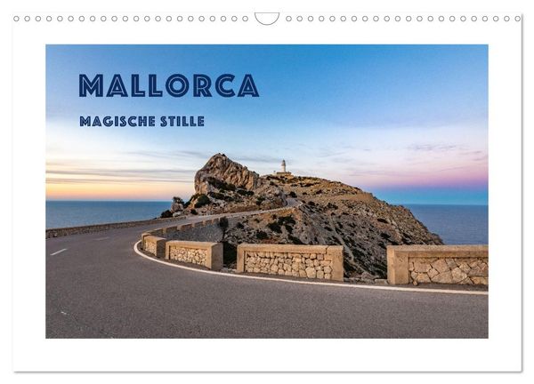 Mallorca - Magische Stille (Wandkalender 2026 DIN A3 quer), CALVENDO Monatskalender