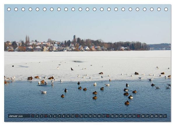 Produktbild: Naturpark Holsteinische Schweiz (Tischkalender 2026 DIN A5 quer), CALVENDO Monatskalender