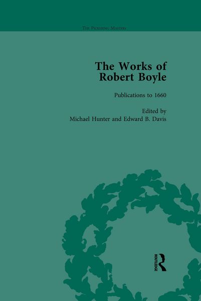 Produktbild: The Works of Robert Boyle, Part I Vol 1