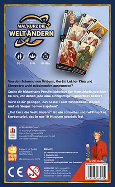 Produktbild: Mal kurz die Welt &auml;ndern