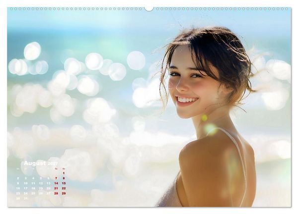 Produktbild: Endlich Strandurlaub (hochwertiger Premium Wandkalender 2027 DIN A2 quer), Kunstdruck in Hochglanz