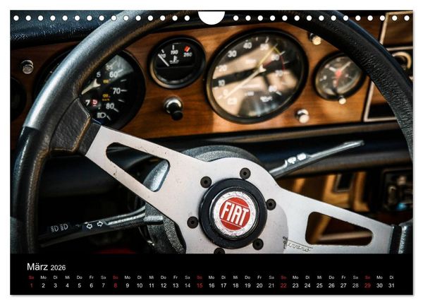 Produktbild: Oldtimer inside (Wandkalender 2026 DIN A4 quer), CALVENDO Monatskalender