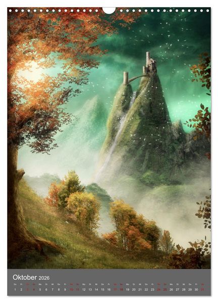 Produktbild: Das Grenzland (Wandkalender 2026 DIN A3 hoch), CALVENDO Monatskalender