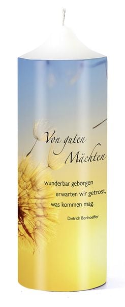 Produktbild: Trauerkerze &raquo;Von guten M&auml;chten&laquo;