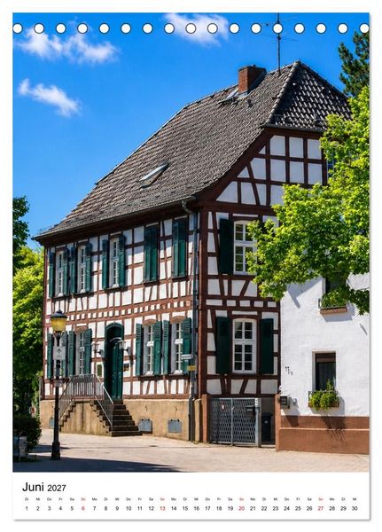 Produktbild: Dreieich Idyllen und Impressionen (Tischkalender 2027 DIN A5 hoch), CALVENDO Monatskalender