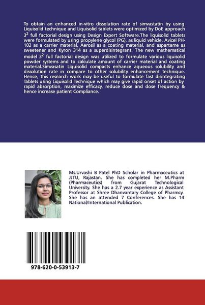 Produktbild: Formulation and Evaluation Of Simvastatin Tablet
