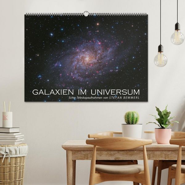 Produktbild: Galaxien im Universum (Wandkalender 2026 DIN A2 quer), CALVENDO Monatskalender